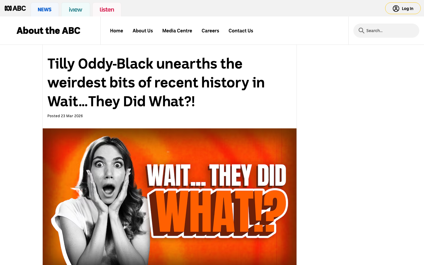 Screenshot of Wait… They Did What?!