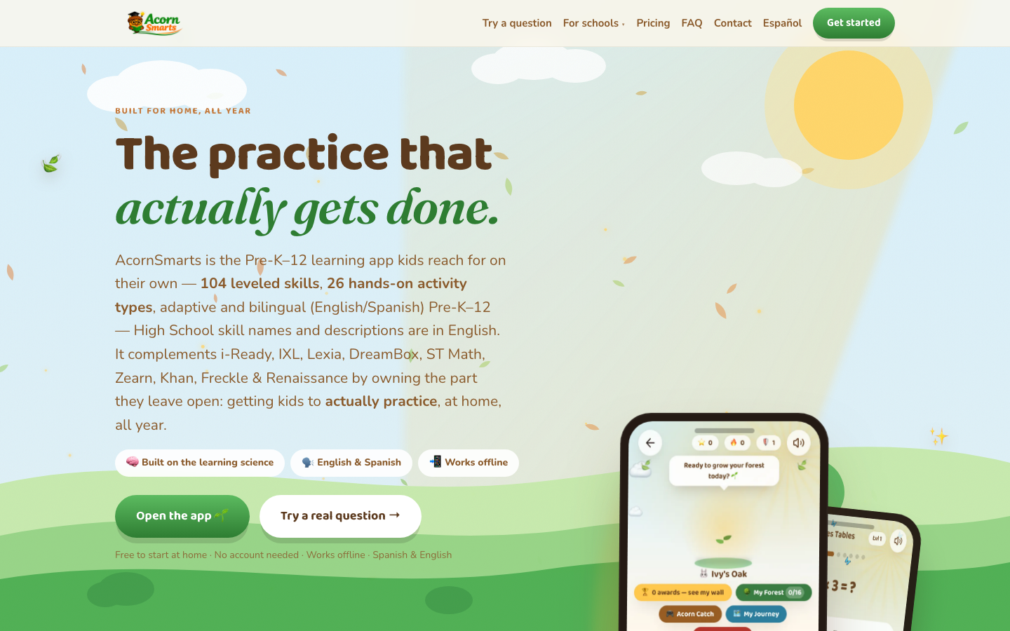 Screenshot of AcornSmarts