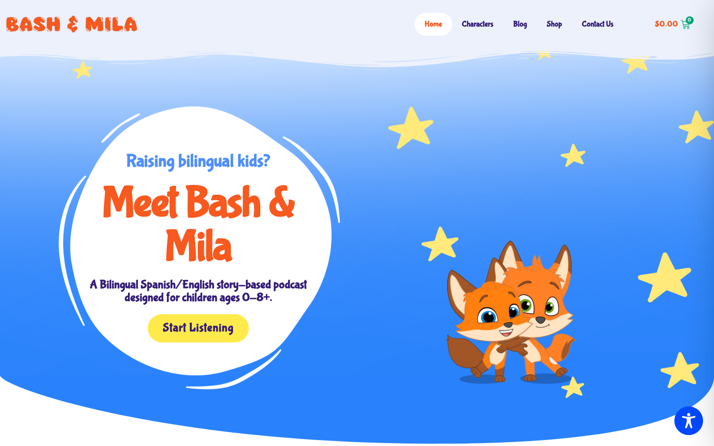 Screenshot of Bash & Mila