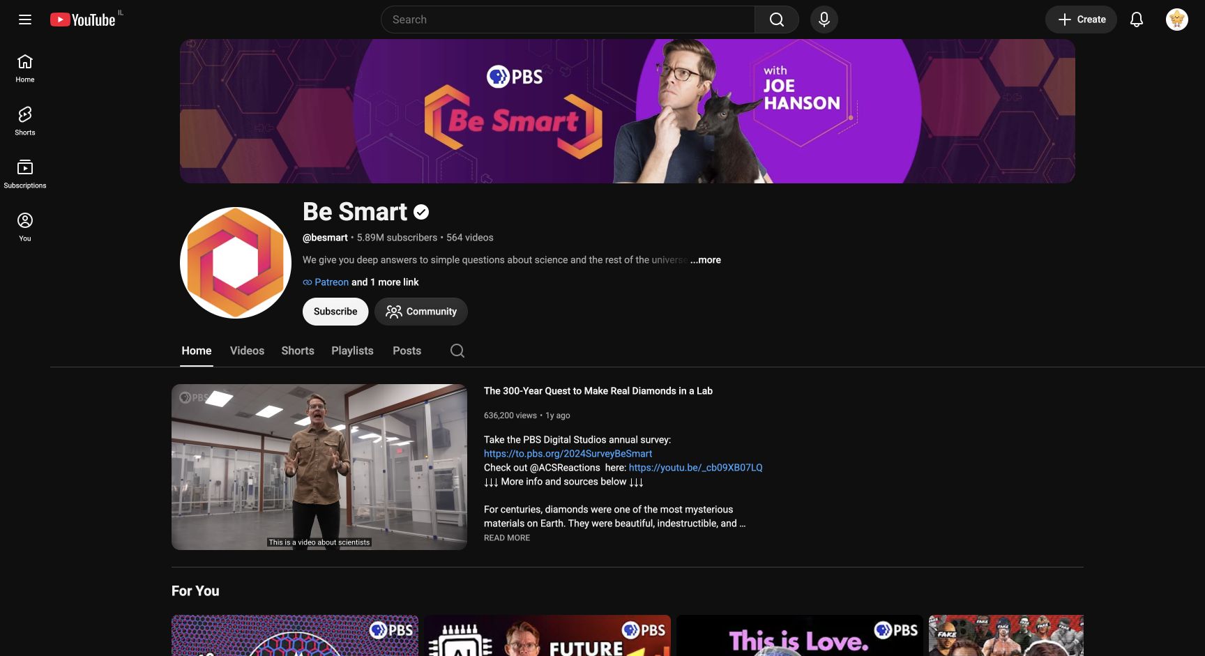 Screenshot of Be Smart