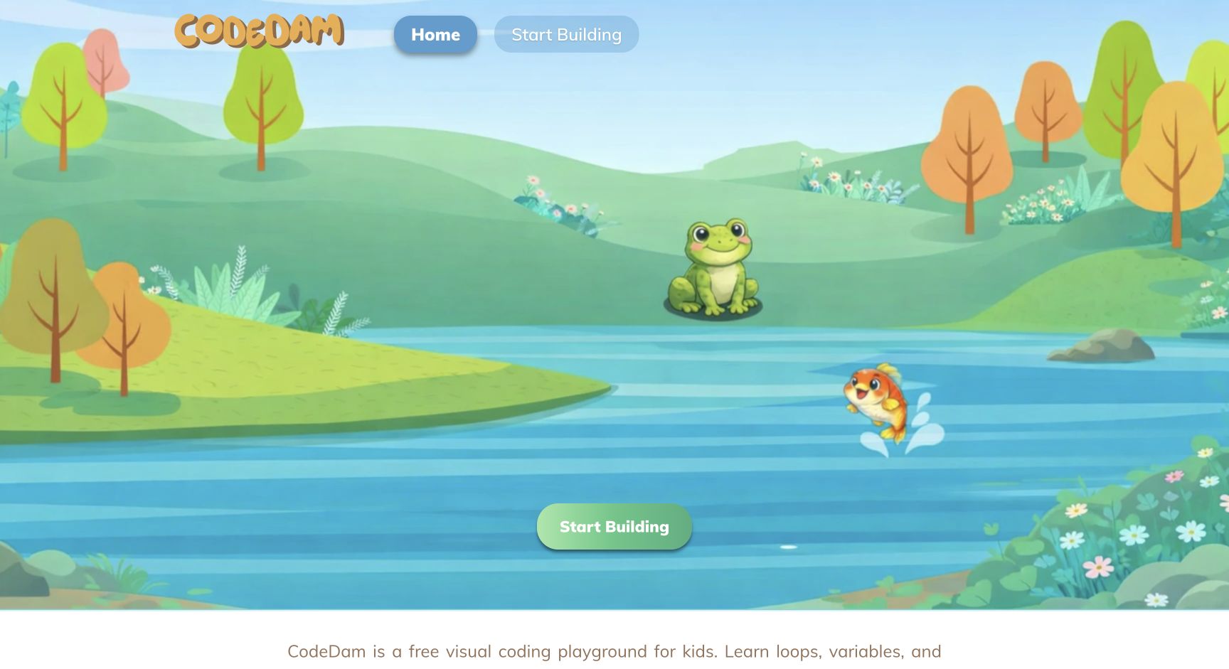 Screenshot of CodeDam