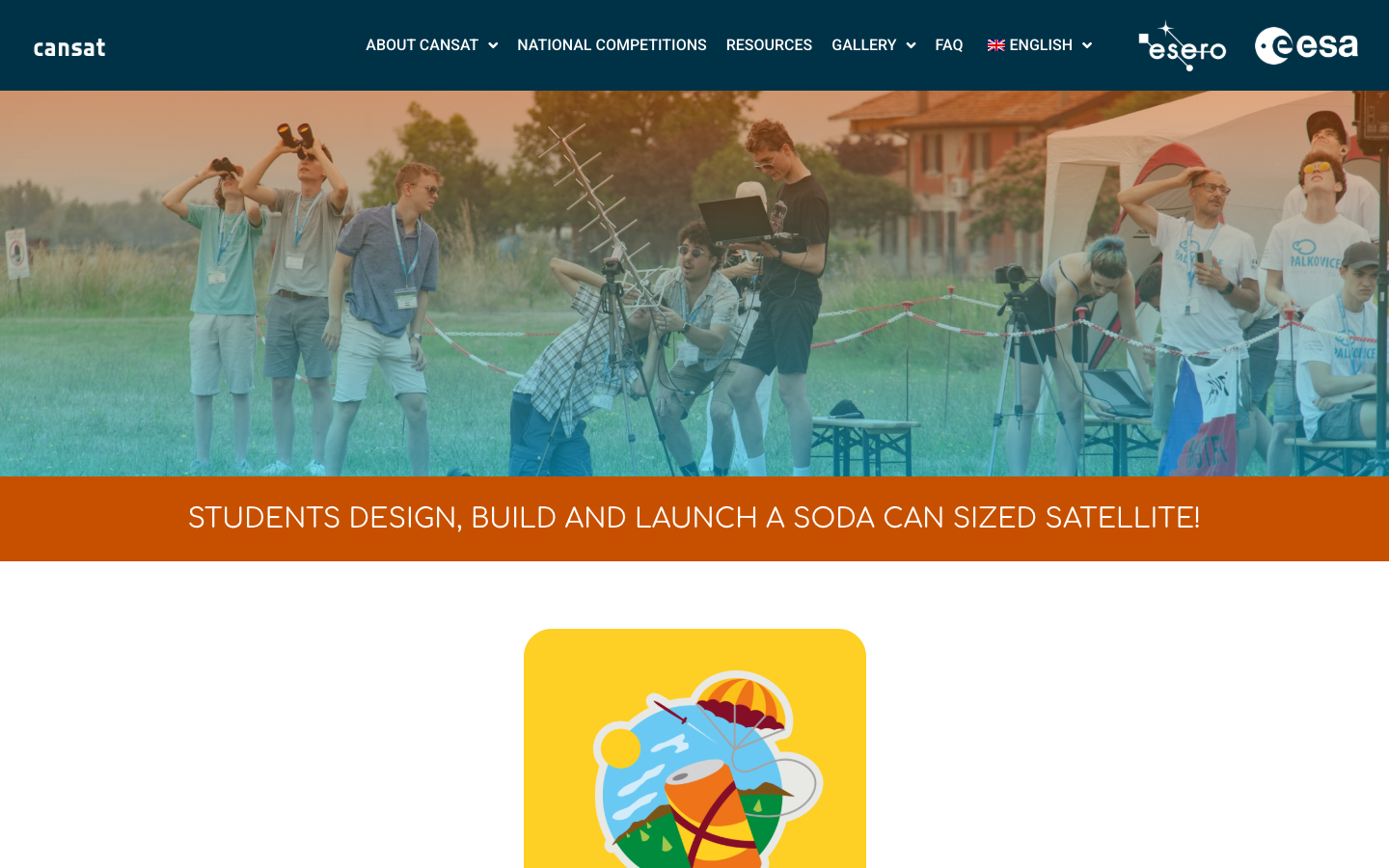 Screenshot of ESA CanSat