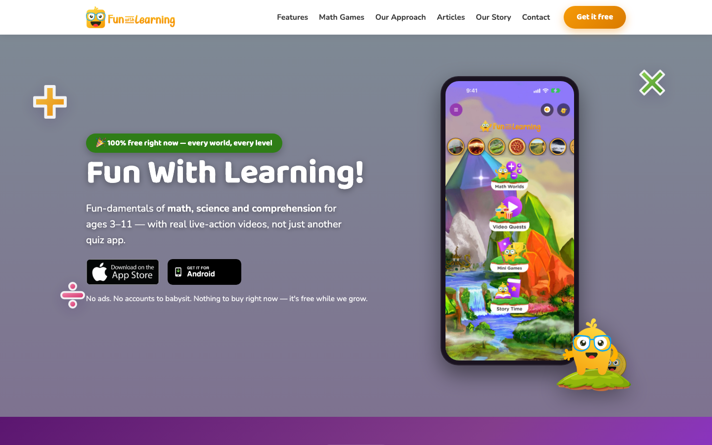 Screenshot of Fun With Learning