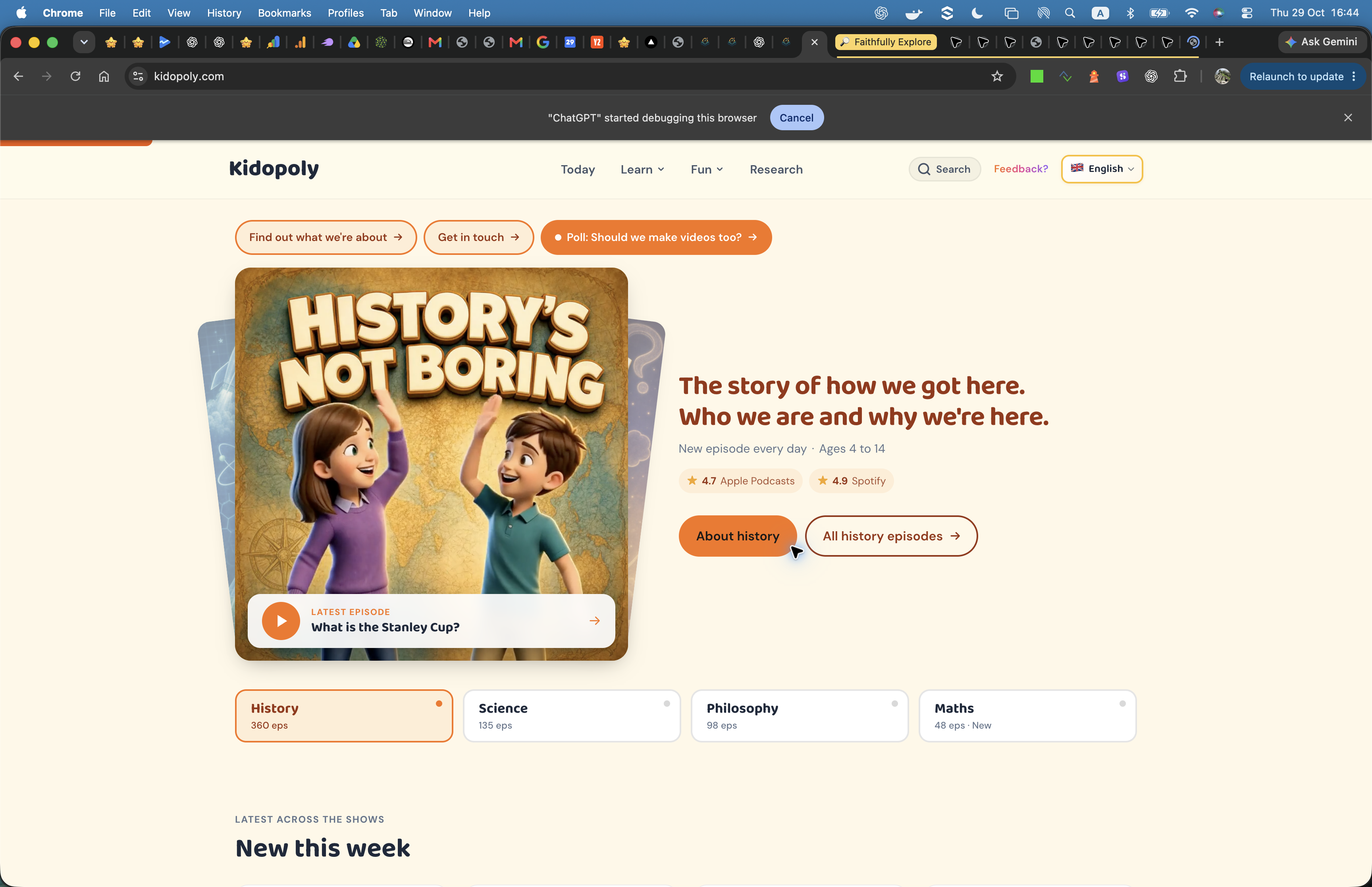 Screenshot of Kidopoly