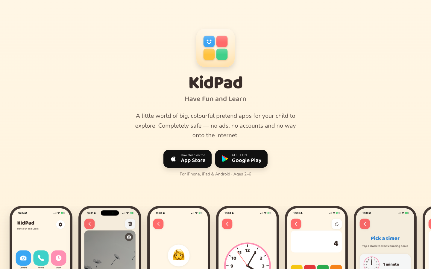 Screenshot of KidPad