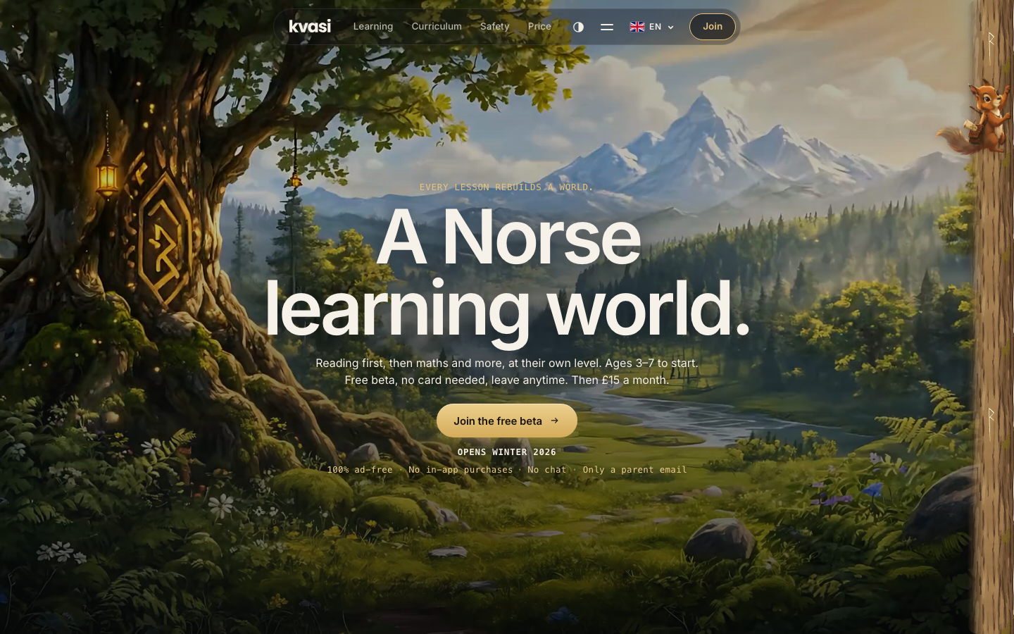 Screenshot of Kvasi