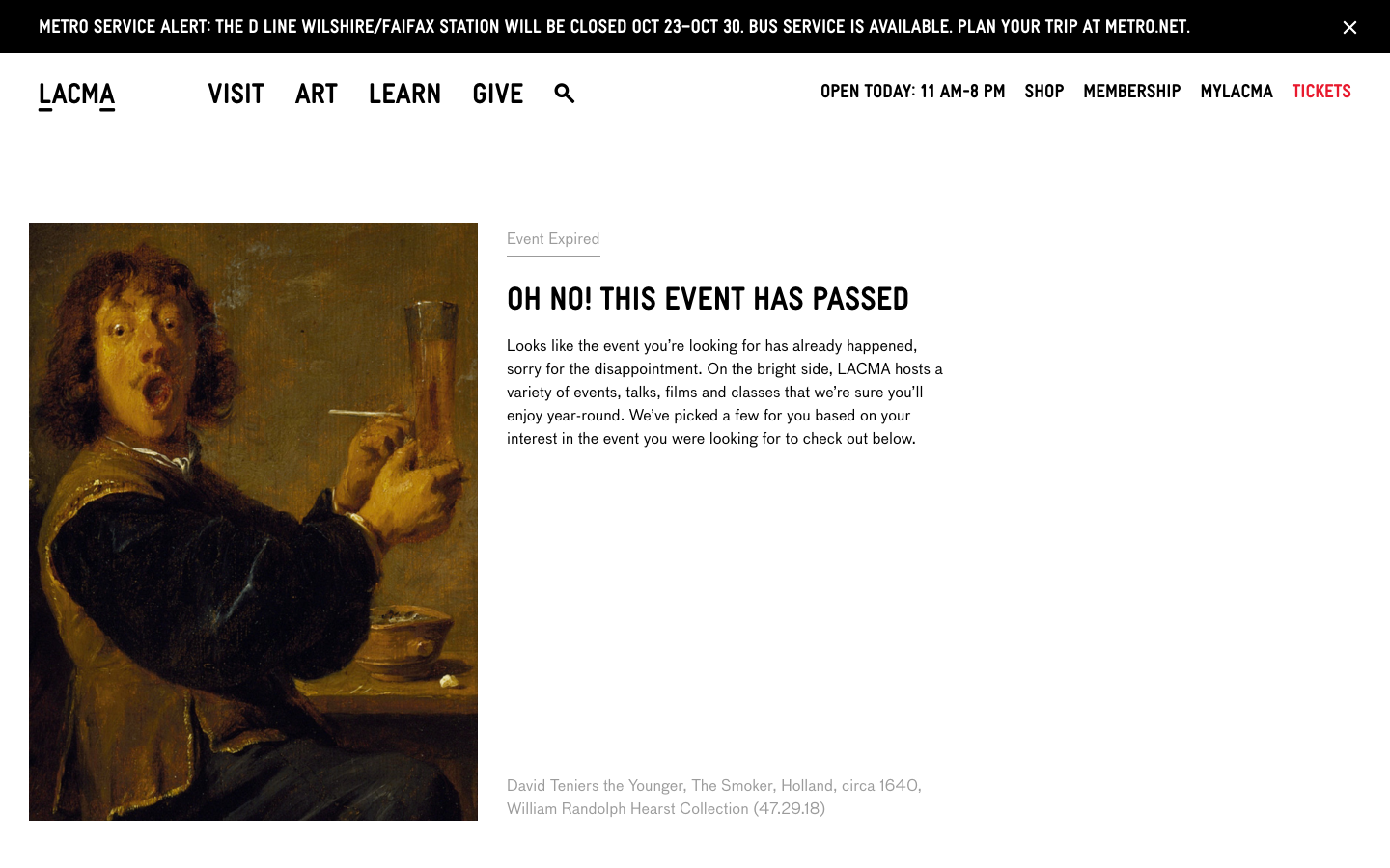 Screenshot of LACMA Boone Children’s Gallery