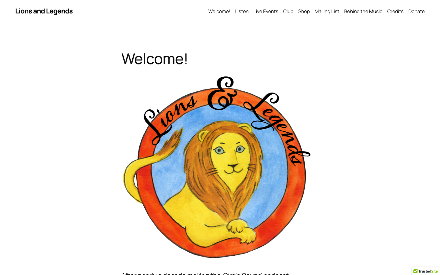 Screenshot of Lions and Legends