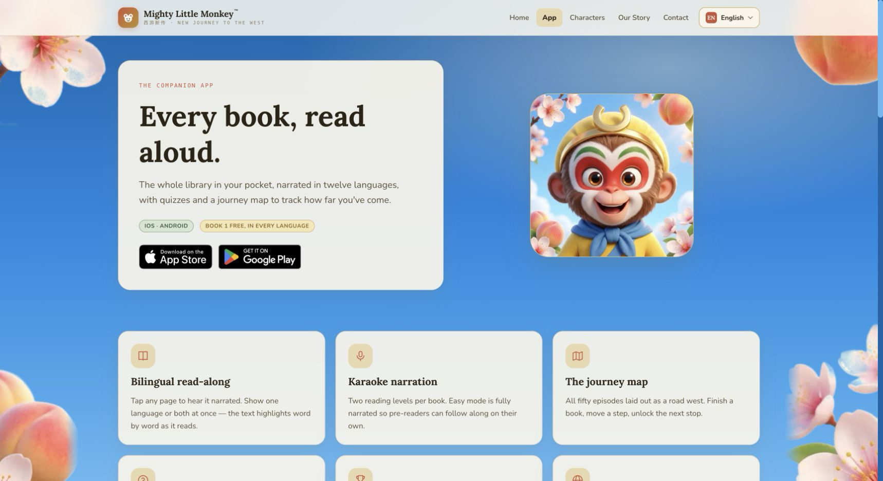 Screenshot of Mighty Little Monkey