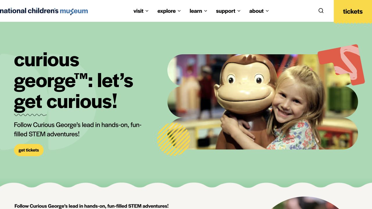 Screenshot of Curious George: Let’s Get Curious