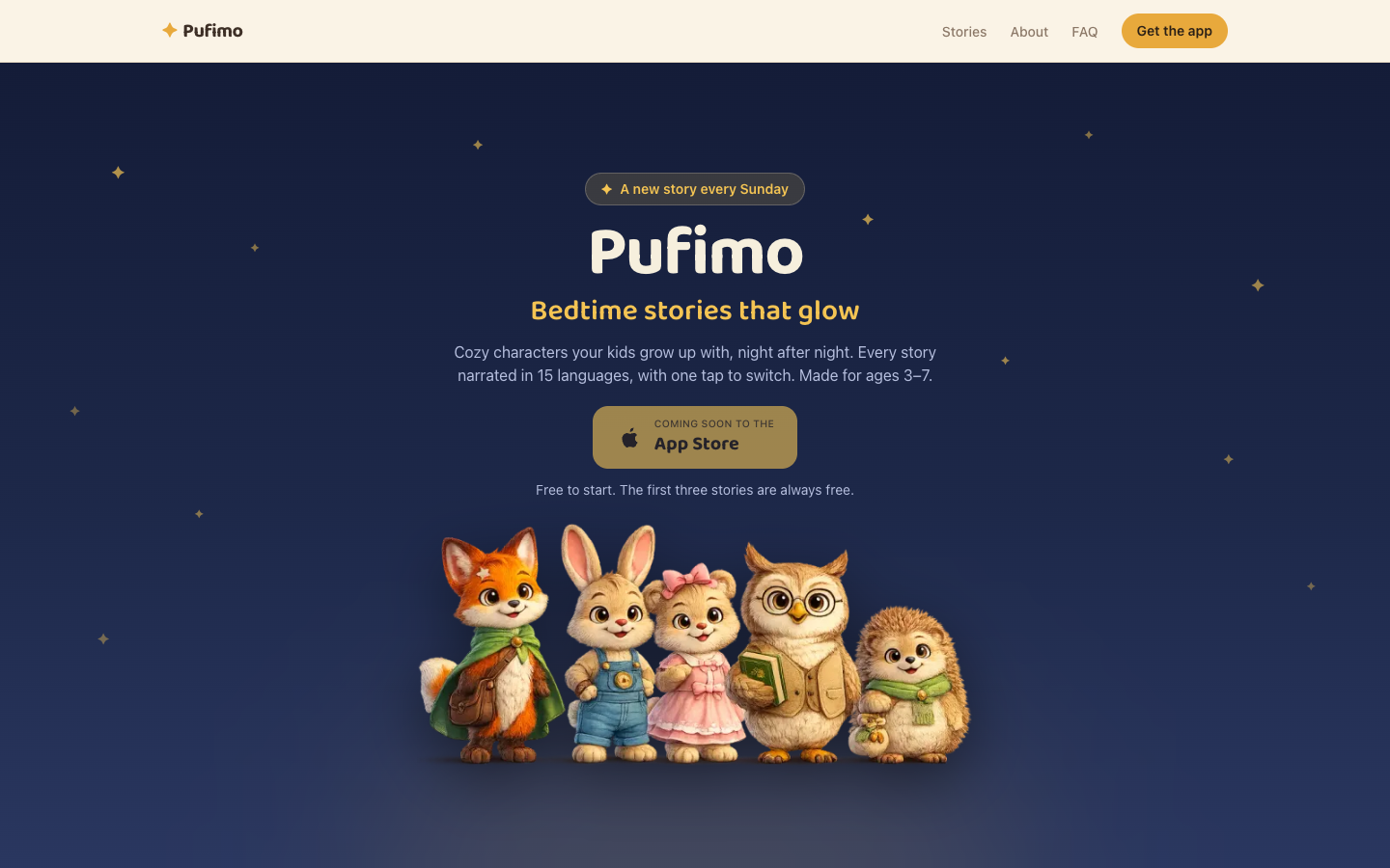 Screenshot of Pufimo