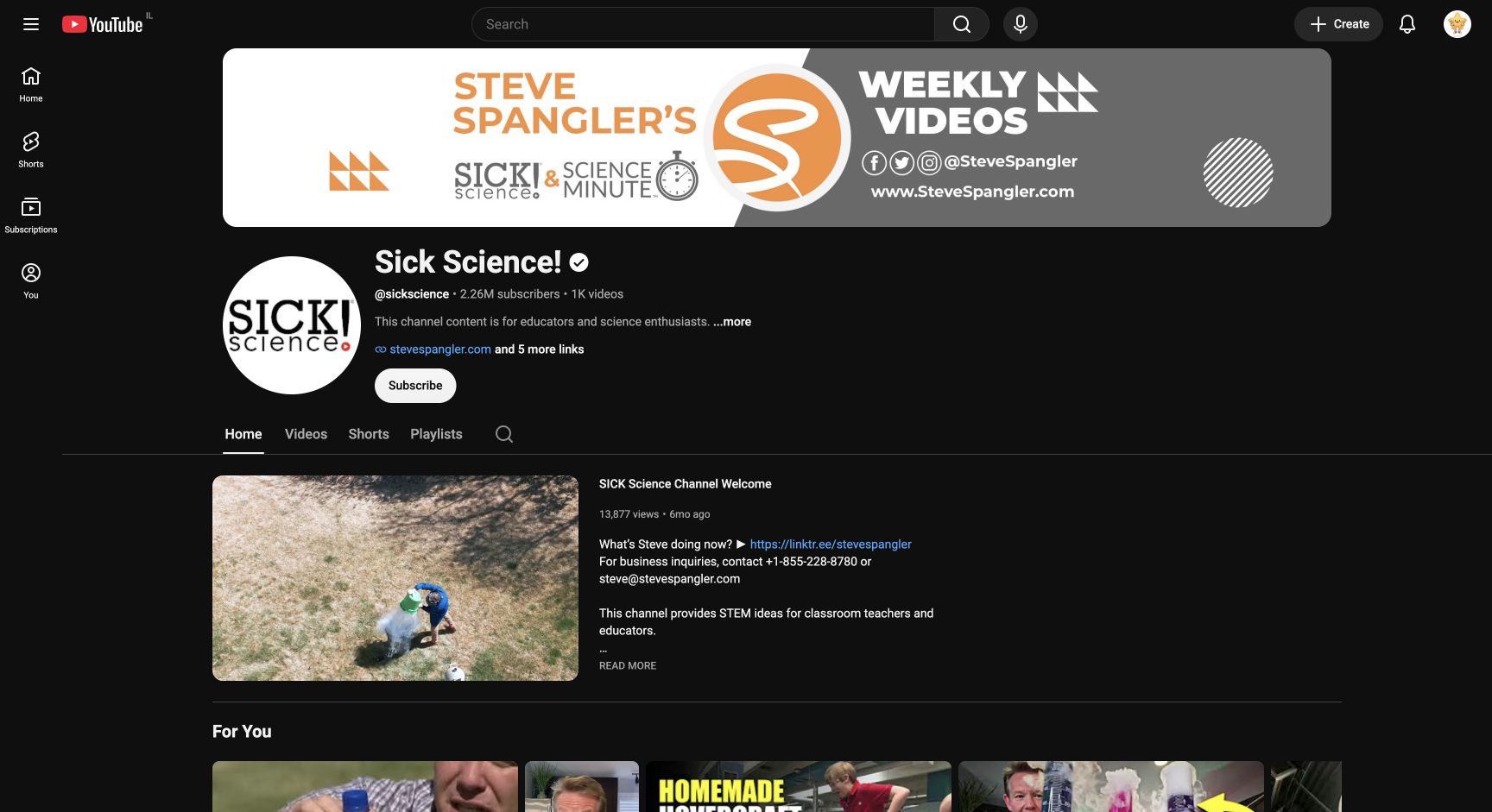 Screenshot of Sick Science!