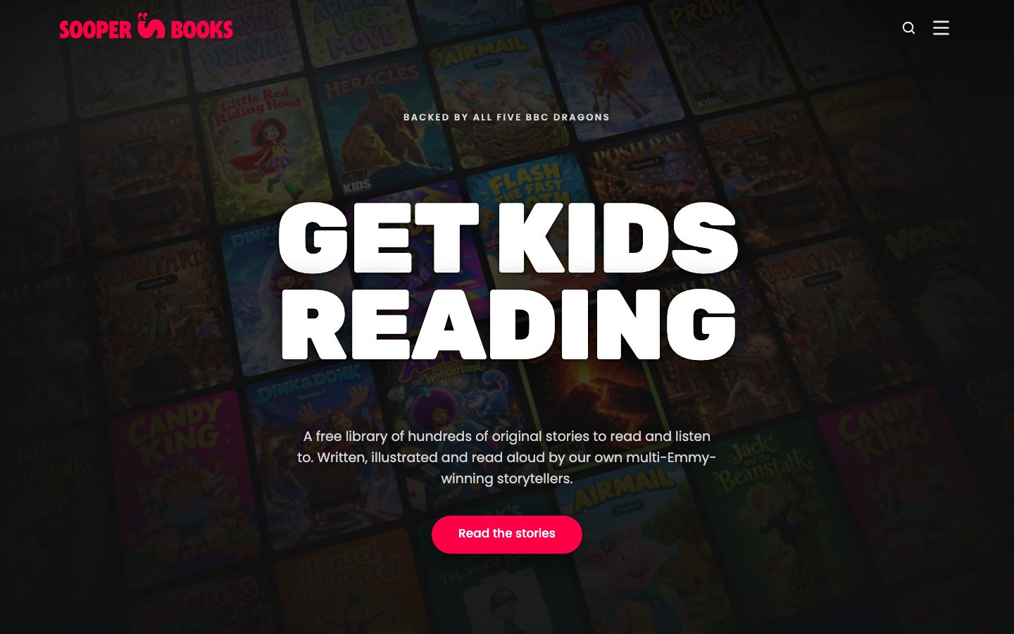 Screenshot of Sooper Books