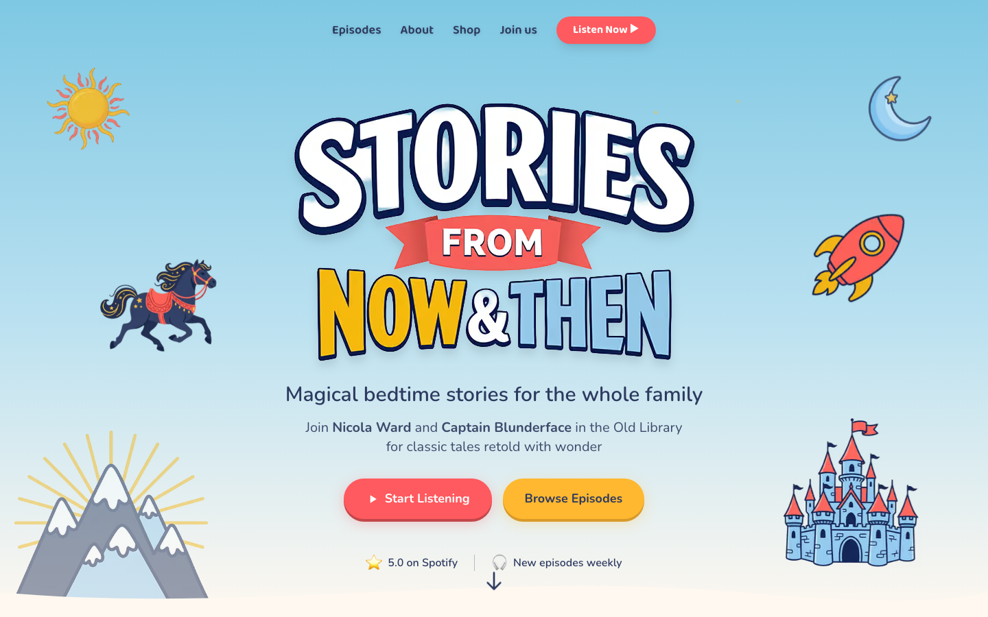 Screenshot of Stories From Now And Then