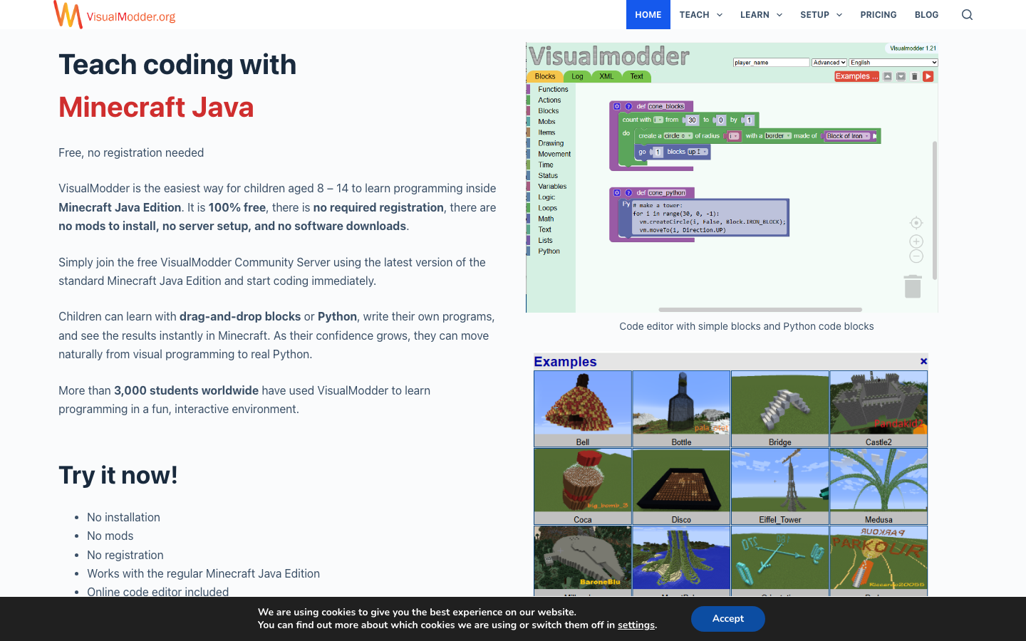 Screenshot of VisualModder