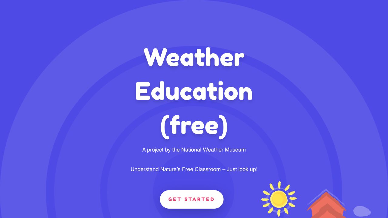 Screenshot of Weather Education