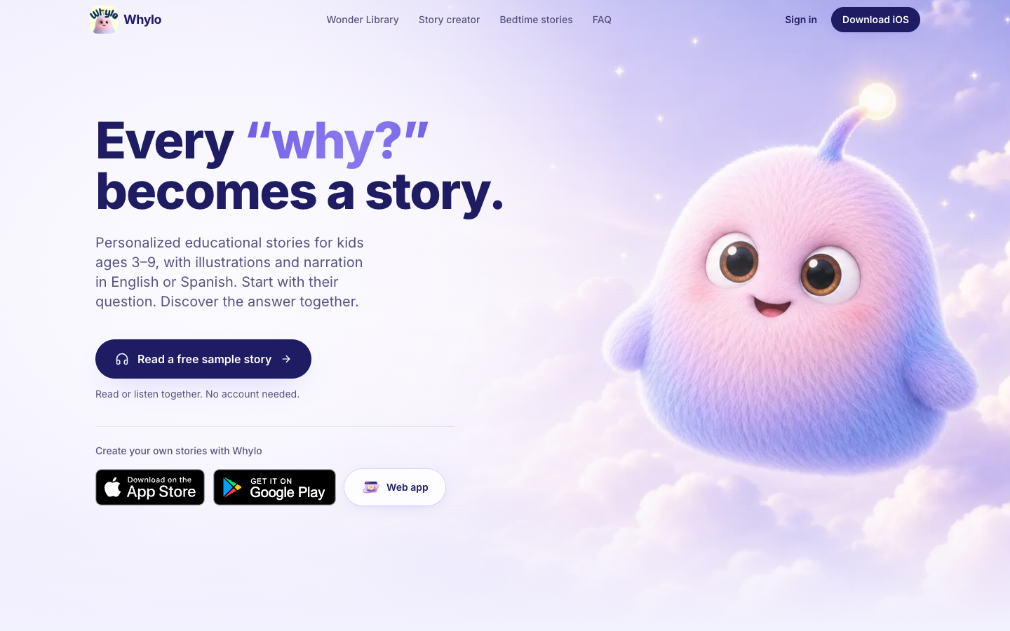 Screenshot of Whylo